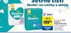 Tesco Pampers dětské vlhčené ubrousky nabídka
