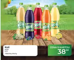 Tamda Foods Koli sirup nabídka