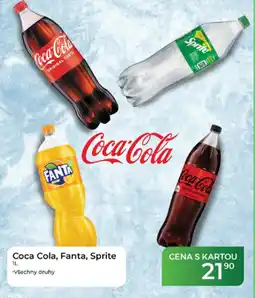 Tamda Foods Coca Cola, Fanta, Sprite nabídka