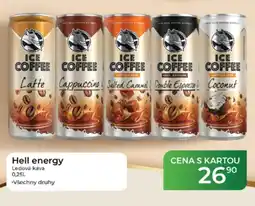 Tamda Foods Hell energy Ledová káva nabídka