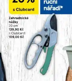 Tesco Zahradnické nůžky nabídka