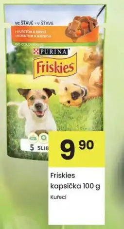 Kubík potraviny Friskies kapsička nabídka