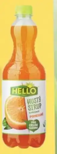 Kubík potraviny Hello sirup nabídka