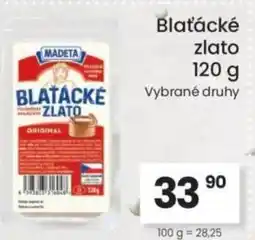 Kubík potraviny Madeta Blaťácké zlato nabídka