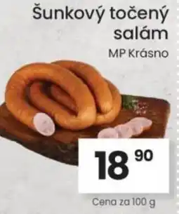 Kubík potraviny Šunkový točený salám nabídka