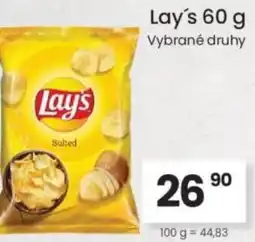 Kubík potraviny Lay's nabídka