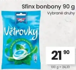 Kubík potraviny Sfinx bonbony nabídka