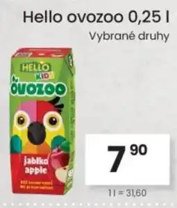 Kubík potraviny Hello ovozoo nabídka