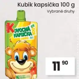 Kubík potraviny Kubík kapsička nabídka