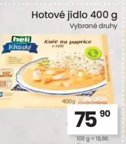 Kubík potraviny Hotové jídlo nabídka
