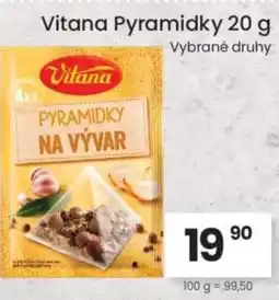 Kubík potraviny Vitana Pyramidky nabídka