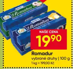 Hruška Madeta Romadur nabídka