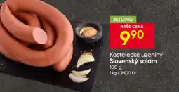 Hruška Kostelecké uzeniny Slovenský salám nabídka