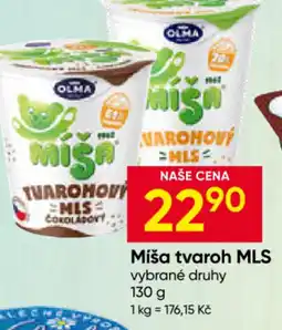 Hruška Olma Míša tvaroh MLS nabídka