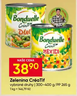 Hruška Bonduelle Zelenina Créatif nabídka