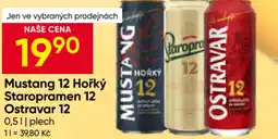 Hruška Mustang 12 Hořký Staropramen 12 Ostravar 12 nabídka