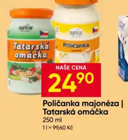 Hruška Poličanka majonéza | Tatarská omáčka nabídka