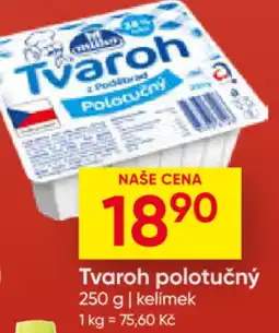 Hruška Tvaroh polotučný nabídka