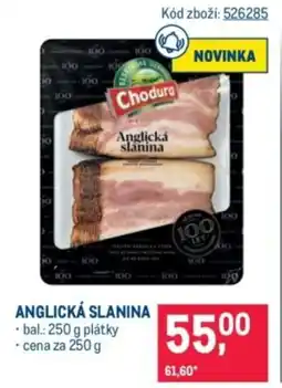 Makro Anglická slanina nabídka