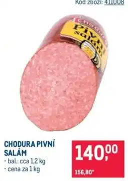 Makro Chodura pivní salám nabídka