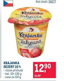 Makro Krajanka dezert 10% nabídka