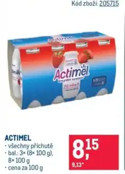 Makro Actimel nabídka