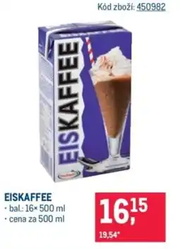 Makro Eiskaffee nabídka