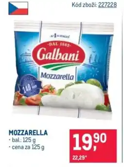 Makro Galbani Mozzarella nabídka