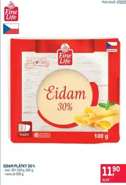 Makro Eidam plátky 30% nabídka