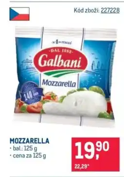 Makro Galbani Mozzarella nabídka