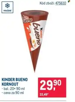 Makro Kinder Bueno kornout nabídka