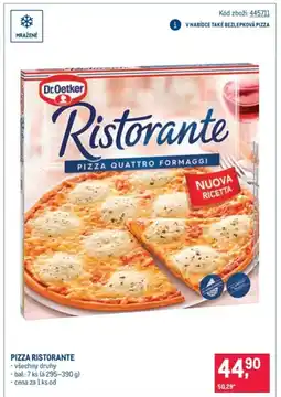 Makro Dr. Oetker Pizza ristorante nabídka