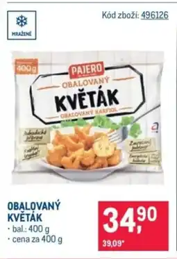 Makro Obalovaný květák nabídka