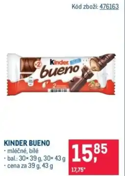 Makro Kinder bueno nabídka