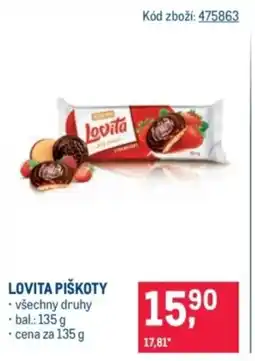 Makro Lovita piškoty nabídka