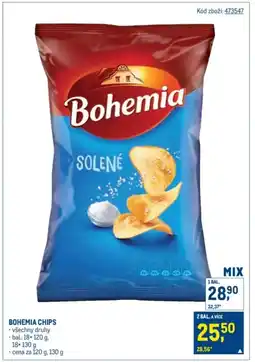 Makro Bohemia chips nabídka