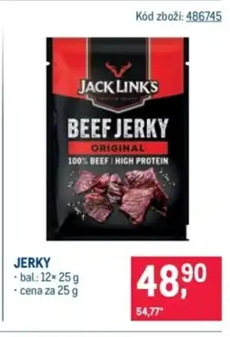 Makro Jerky nabídka