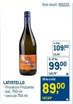 Makro Latistello nabídka