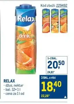 Makro Relax nabídka