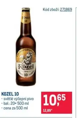 Makro Kozel 10 nabídka