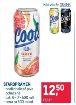 Makro Staropramen nabídka