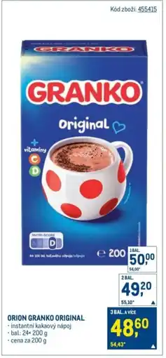Makro Orion Granko original nabídka