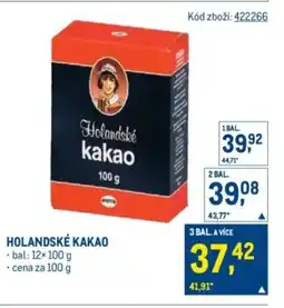 Makro Holandské kakao nabídka