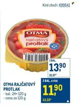 Makro Otma rajčatový protlak nabídka