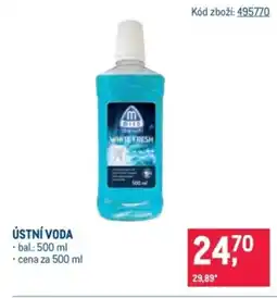 Makro Ústní voda nabídka