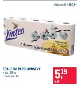 Makro Toaletní papír 3vrstvý nabídka