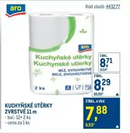 Makro Kuchyňské utěrky 2vrstvé nabídka