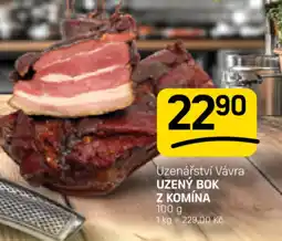 Flop Uzenářství vávra Uzený bok z komína nabídka