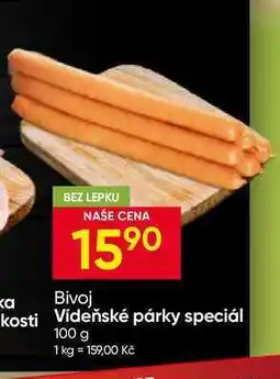 Hruška Vídeňské párky speciál nabídka