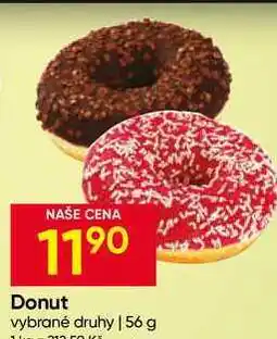 Hruška Donut vybrané druhy nabídka